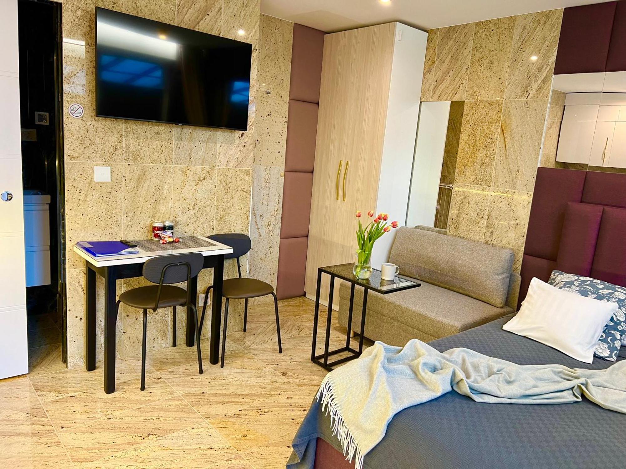 North Nest Luxury Suites Gdaňsk Pokoj fotografie