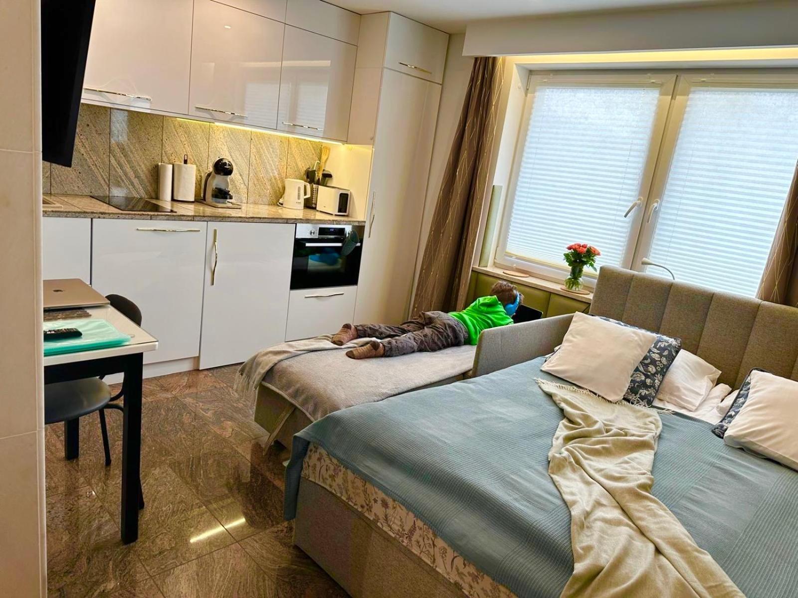North Nest Luxury Suites Gdaňsk Pokoj fotografie